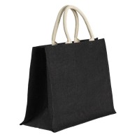 UBAG KOS Τσάντα αγοράς από γιούτα με στρογγυλά χερούλια 43 x 34 x 19εκ. Χερούλια: 40 x 2εκ. 28L