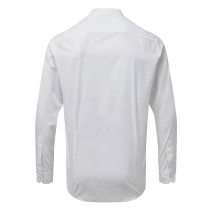 PR258 'GRANDAD' Mens LSL Banded Collar Shirt 65% Polyester - 35% Cotton