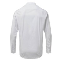 PR258 'GRANDAD' Mens LSL Banded Collar Shirt 65% Polyester - 35% Cotton