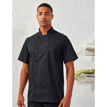 PR902 Chef's SSL Coolchecker® Jacket With Mesh Back Panel 65% Polyester - 35% Cotton Twill, 170gsm