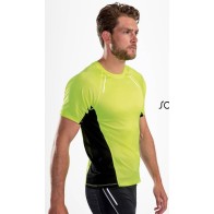 Sol's Sydney Men - 01414 Men's running T-shirt Interlock 180gsm - 92% polyester - 8% elastane