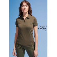 SOL'S PRIME WOMEN 00573 Women's polycotton shirt Pique 200gsm - 65% polyester - 35% Ringspun cotton.