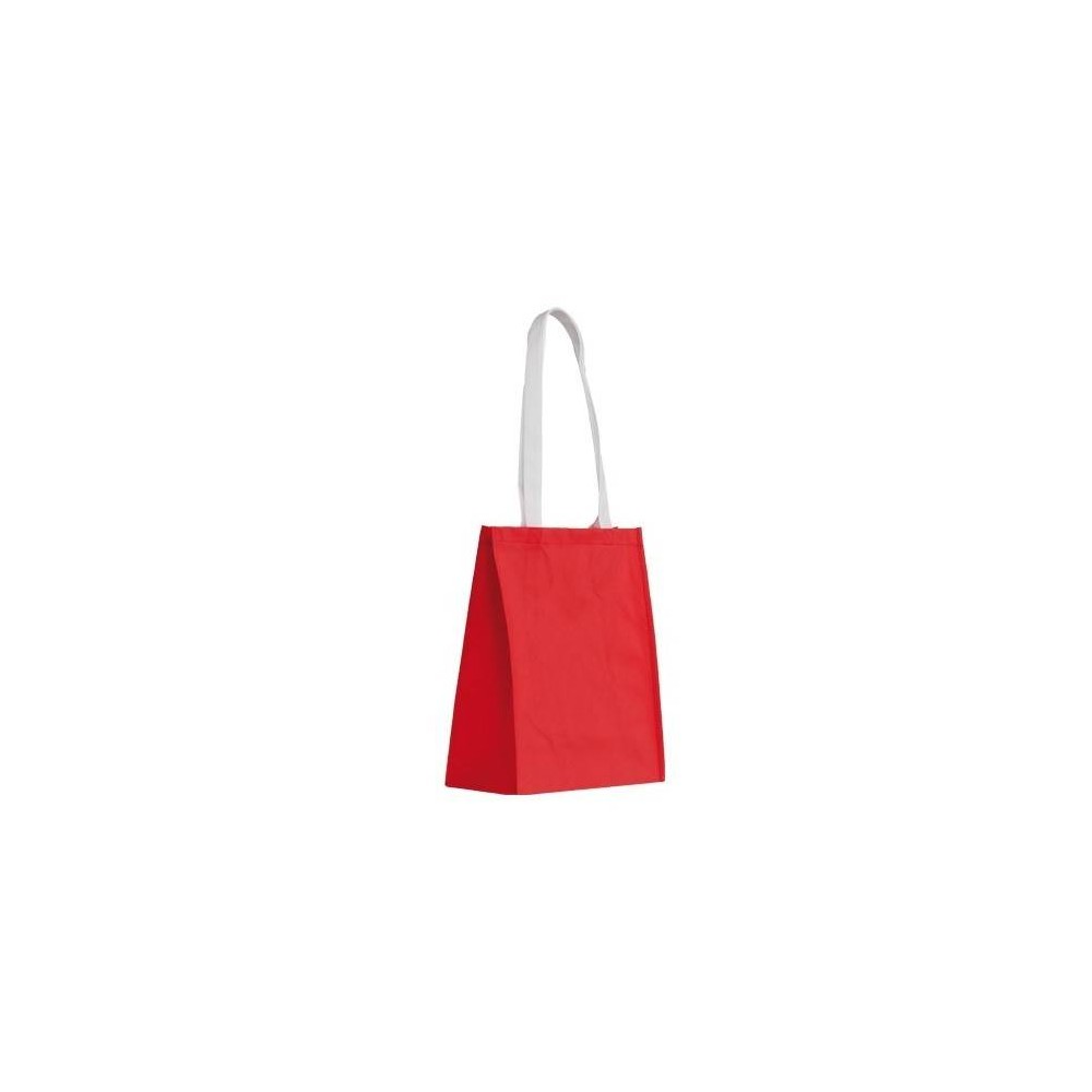 UBAG MADRID Contrasted handles shopping bagνα / Non woven 28 x 35 x 15cm