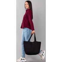 UBAG Davos Cotton Tote Bag 100% Brushed Cotton – 30L Capacity, Natural, White, Black