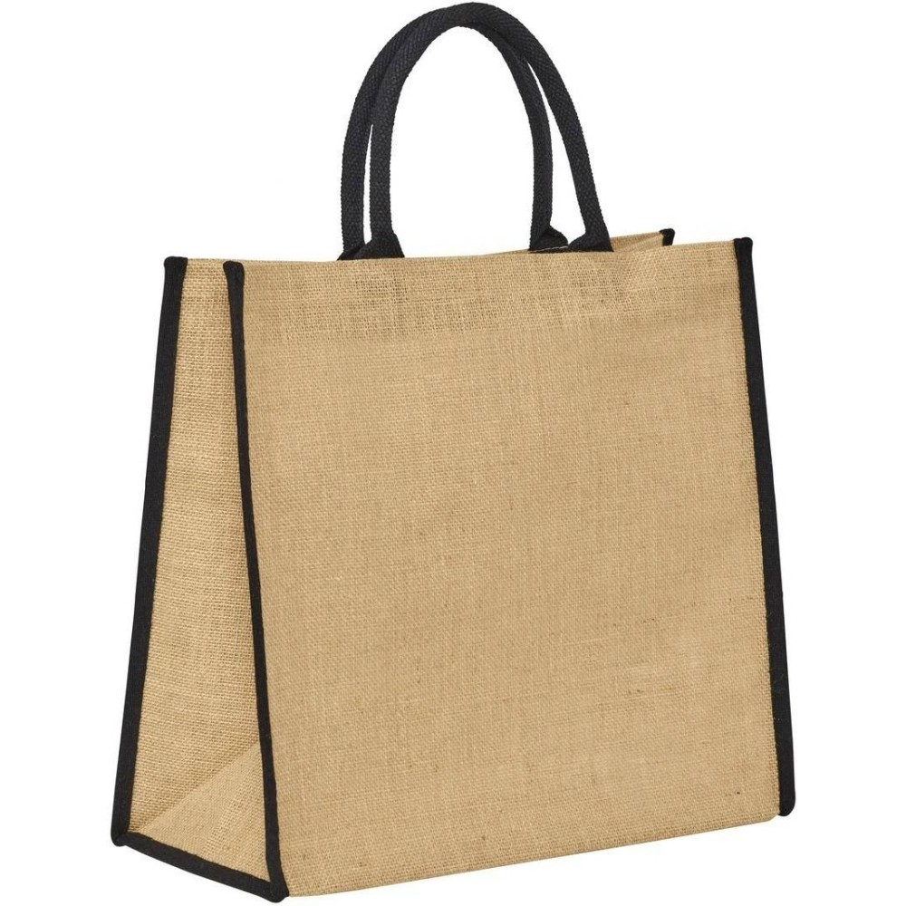 UBAG Naxos Jute shopping bag with rounded handles 100% Jute 40x36x19cm