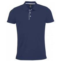 Performer Men - 01180 Men's sports polo shirt with Short sleeves Polyester pique 180gsm - 100% Polyester