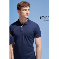 Performer Men - 01180 Men's sports polo shirt with Short sleeves Polyester pique 180gsm - 100% Polyester
