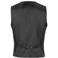 MAX MEN 03166 Men's Waistcoat Twill 204gsm - 66% Polyester - 34% Viscose - Lining and back