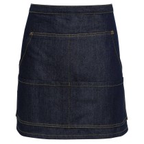 PR125 Jeans Stitch Denim Waist Apron 70% Cotton - 30% Polyester Twill, 275gsm