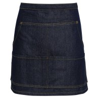 PR125 Ποδιά Μέσης Τζιν 70% Βαμβάκι - 30% Πολυέστερ Twill, 275gsm