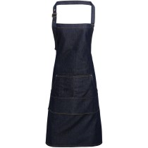 PR126 Jeans Stitch Denim Bib Apron Size: 86x72cm 70% Cotton - 30% Polyester Twill, 275gsm