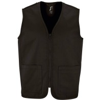SOL'S WALLACE 02110 Unisex vest Twill 200gsm 65% Polyester 35% Cotton